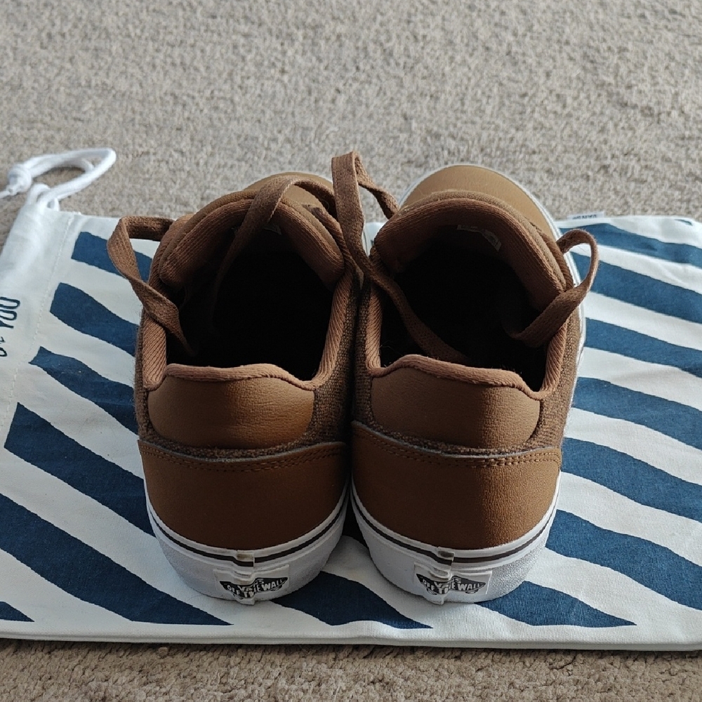 Vans Men's Tan and Brown Sneakers - Picture 2 of 6